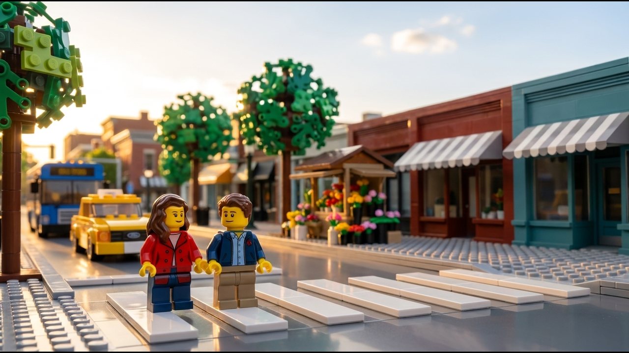 Brick Toy Look